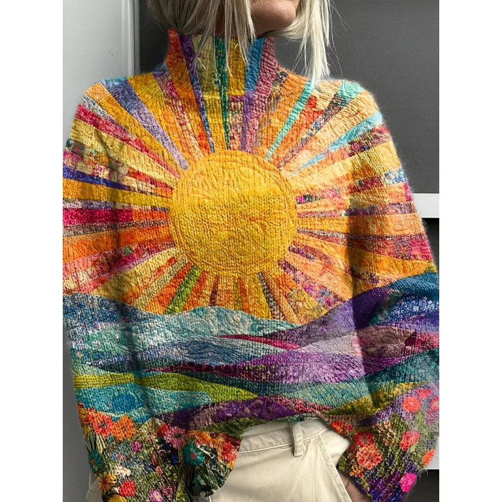 Celu - Vibrant Turtleneck Sweater