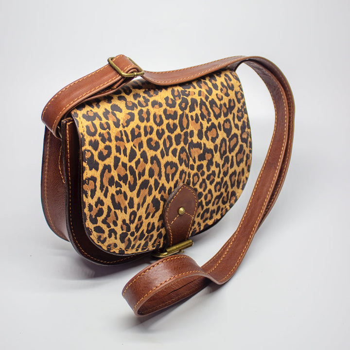 Animal Print Shoulder Bag