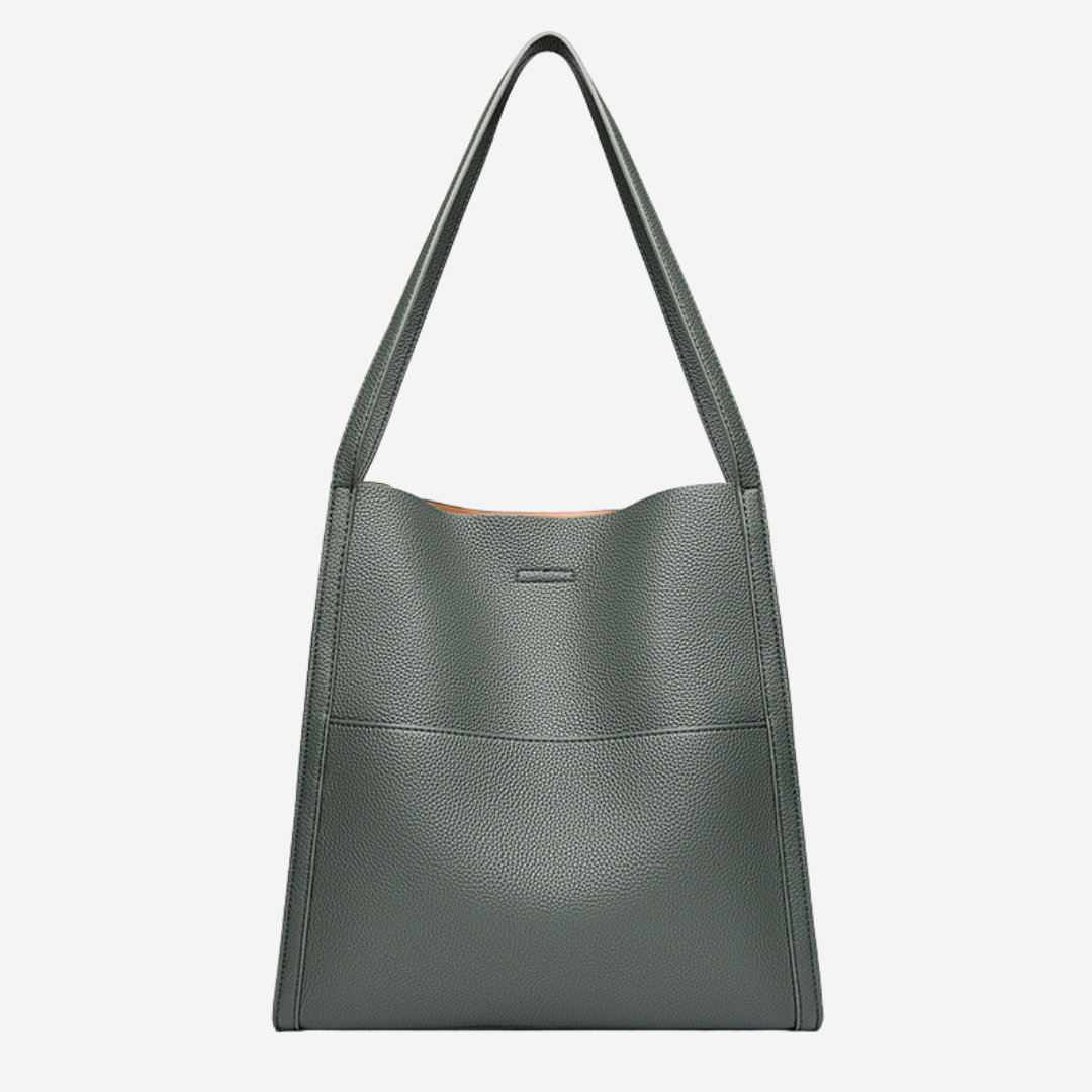 Mariah | Vegan Leather Plain Shoulder Bag