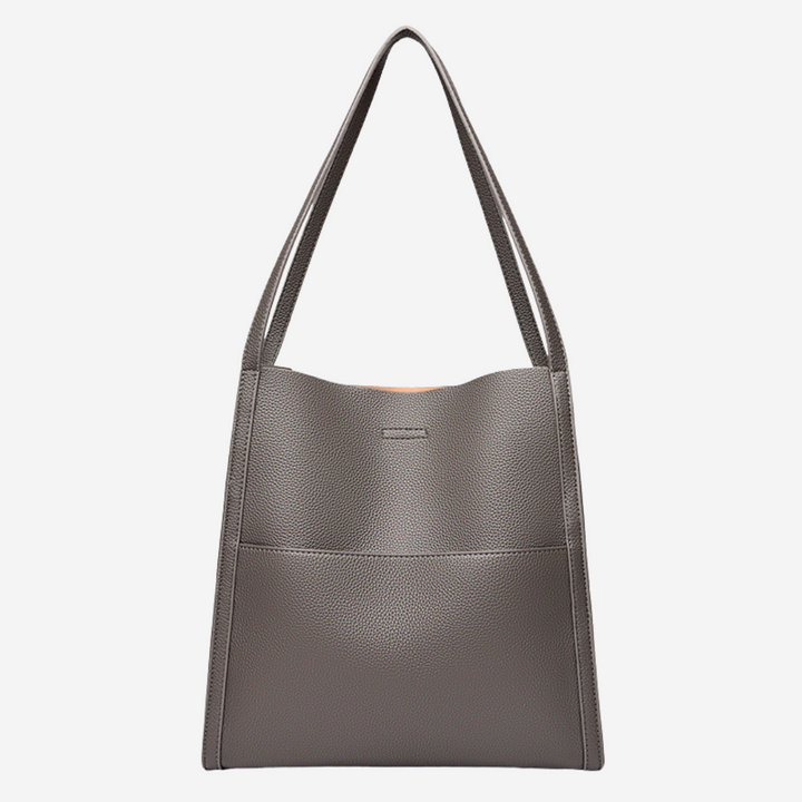 Mariah | Vegan Leather Plain Shoulder Bag