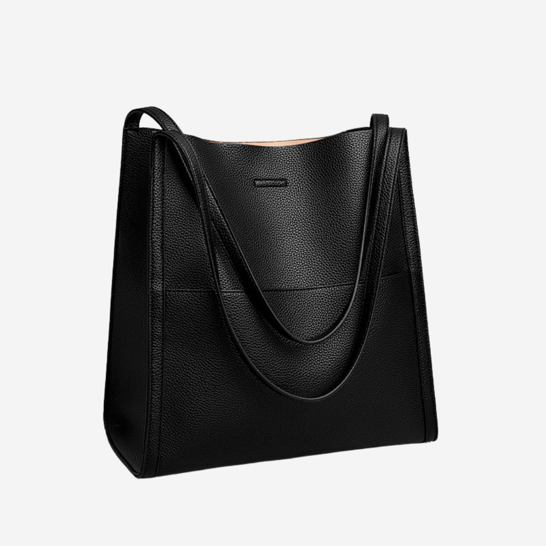 Mariah | Vegan Leather Plain Shoulder Bag