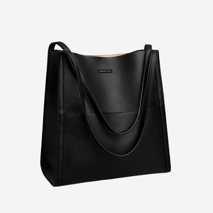 Mariah | Vegan Leather Plain Shoulder Bag