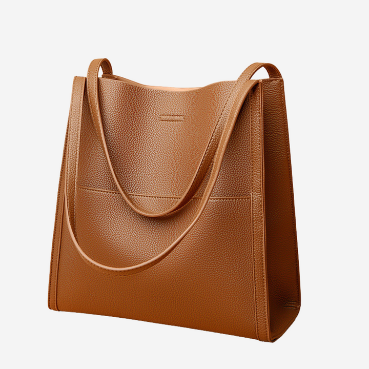 Mariah | Vegan Leather Plain Shoulder Bag