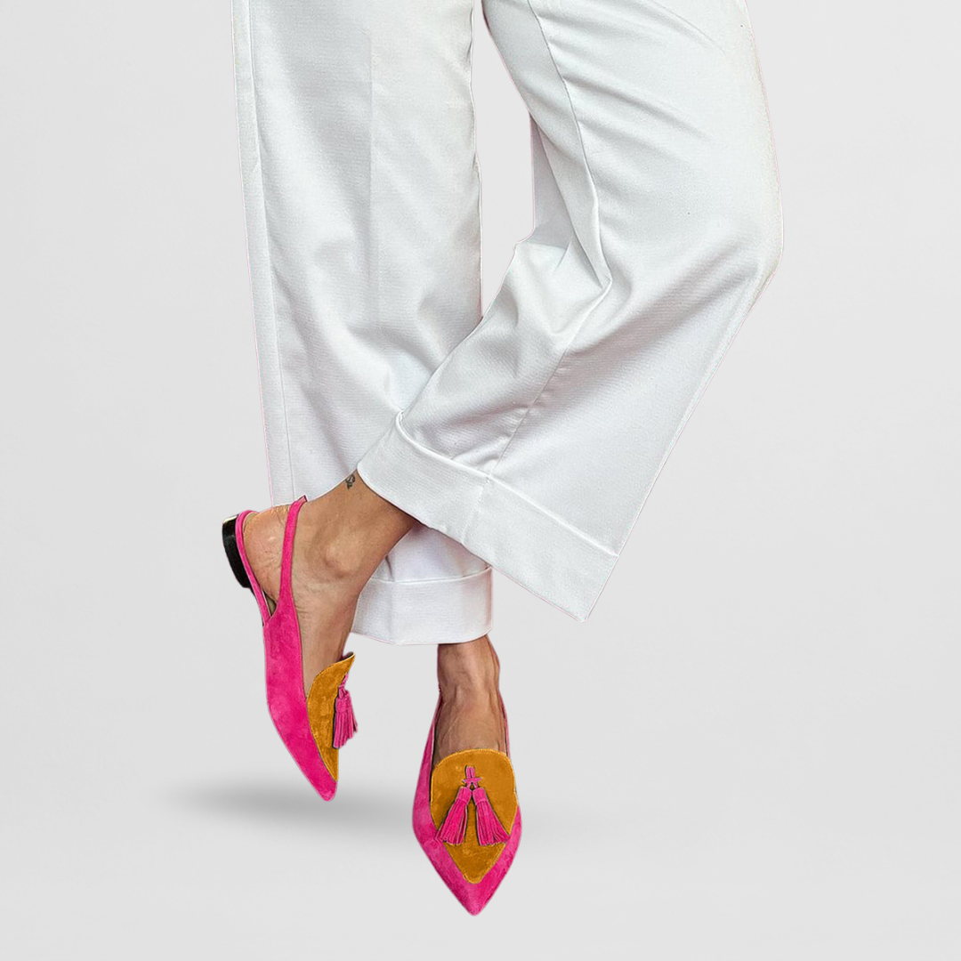 Layla | Colorful Pointed Loafers