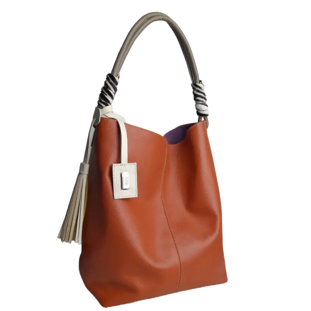 Leah Ginger Women's Leather Bag