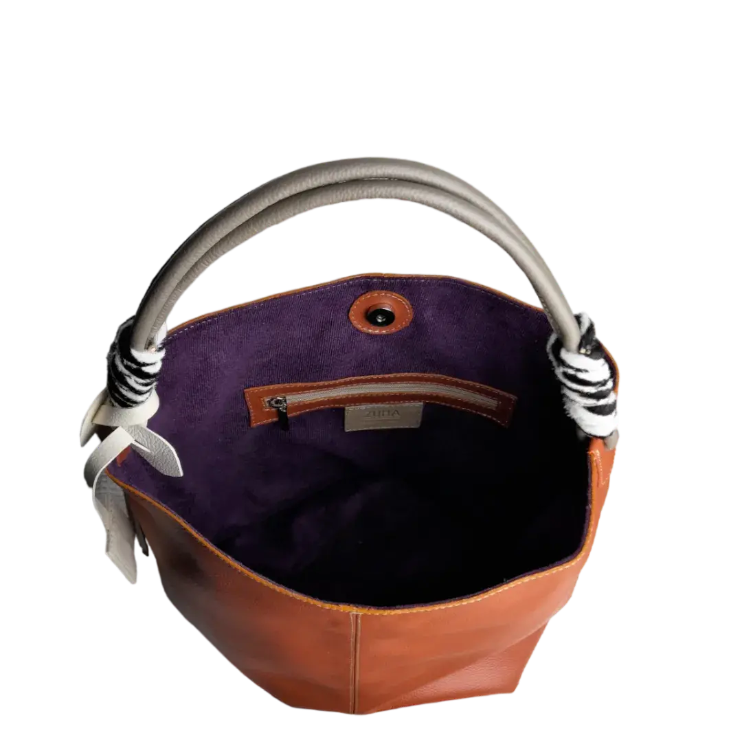 Leah Ginger Women's Leather Bag