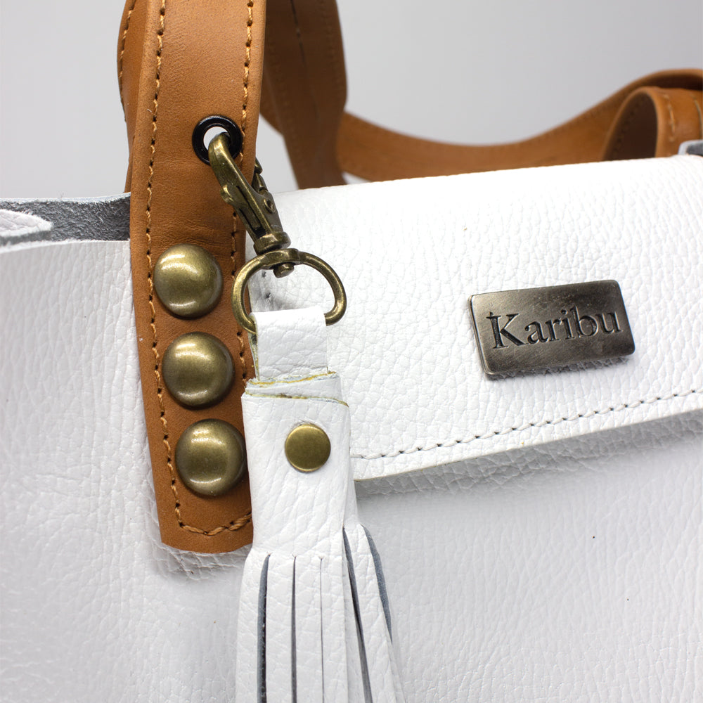 Juanita Blanca Wallet in Coffee