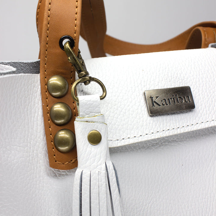 Juanita Blanca Wallet in Coffee