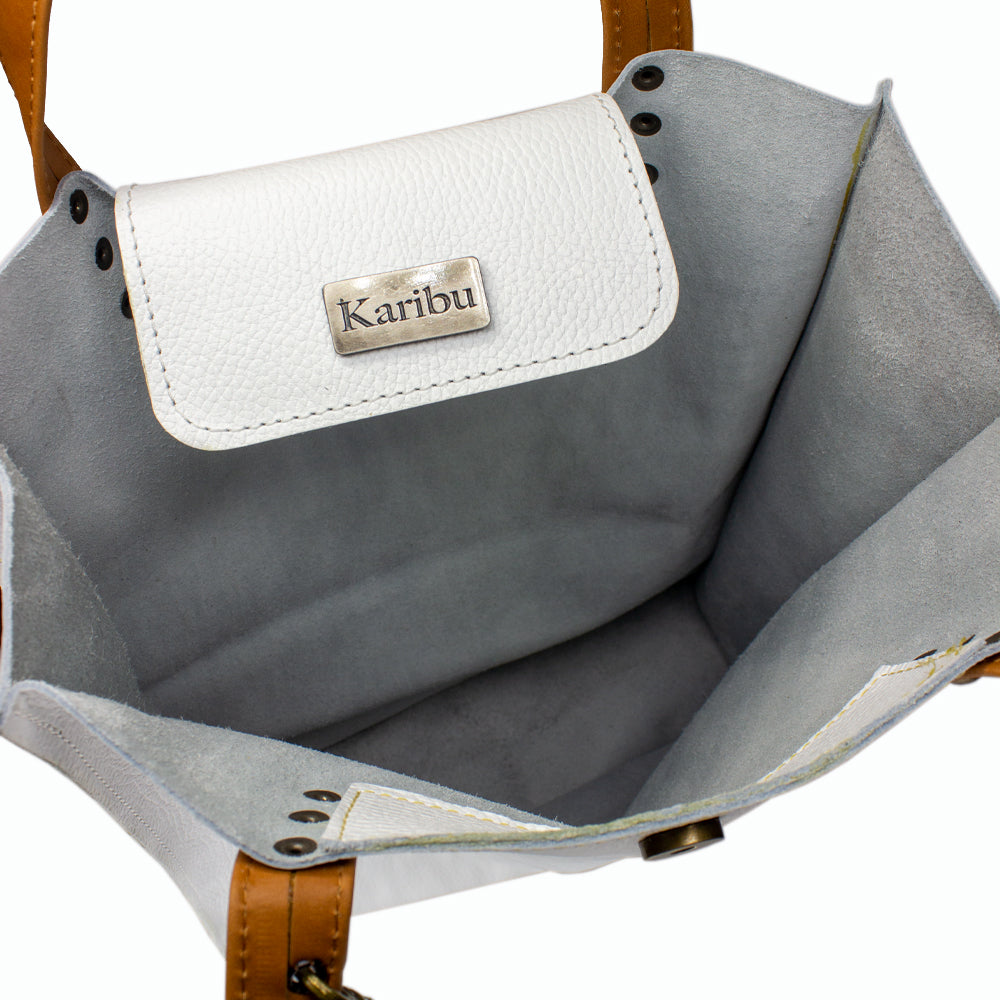 Juanita Blanca Wallet in Coffee