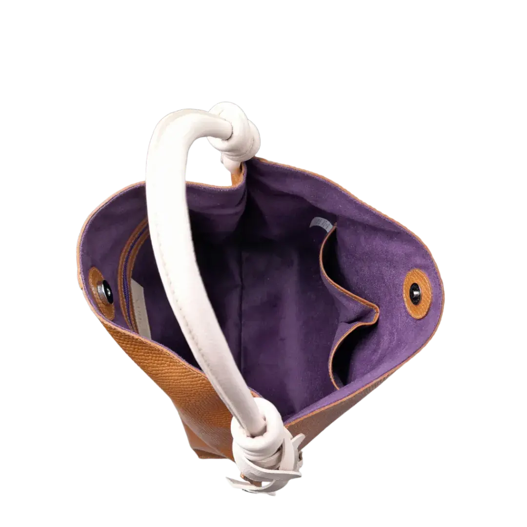Fernanda Anaconda Honey Women's Leather Bag