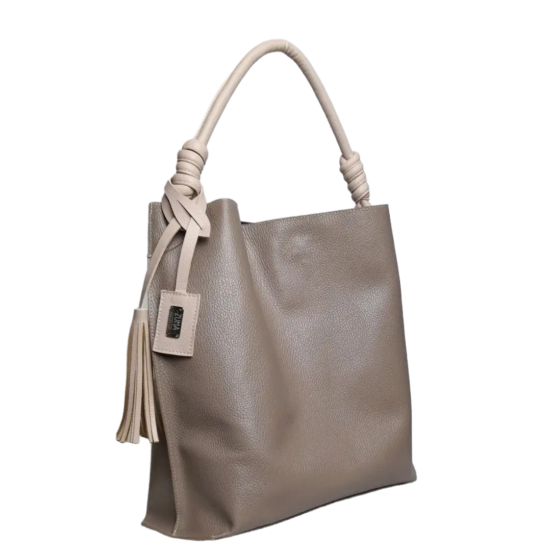 Fernanda Taupe Women's Leather Handbag