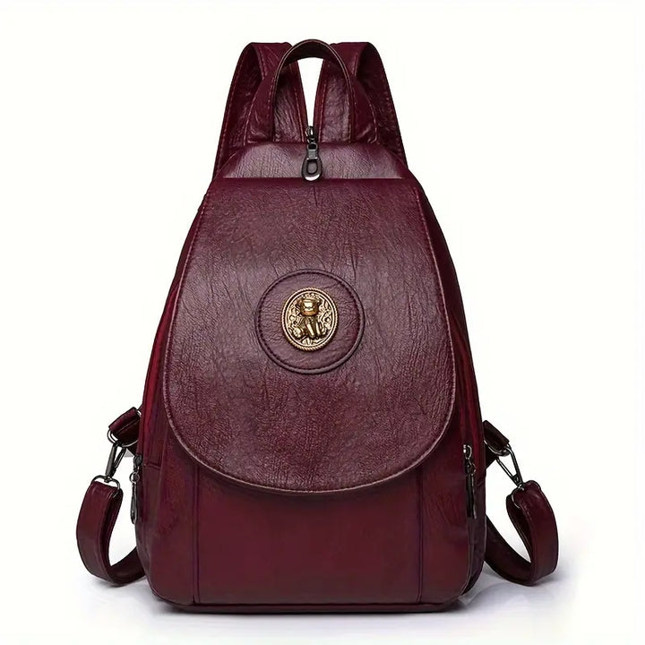 Mira Adjustable Vintage Denim Backpack