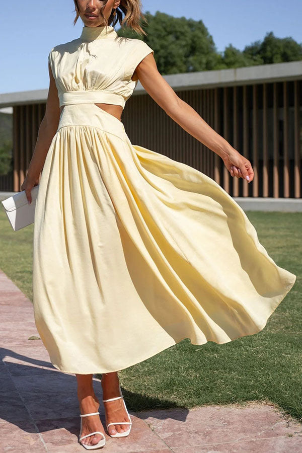 Solea - Stylish Cut-Out Dress