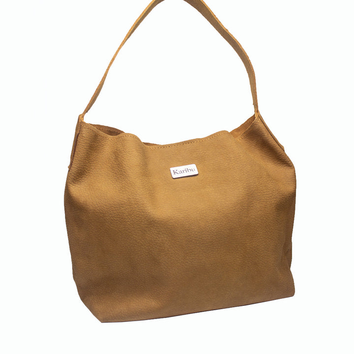 Dominique Café Suede Wallet