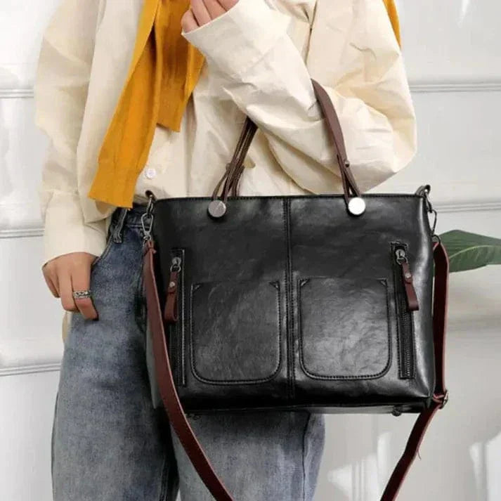 Stylish Vintage Leather Shoulder Bag
