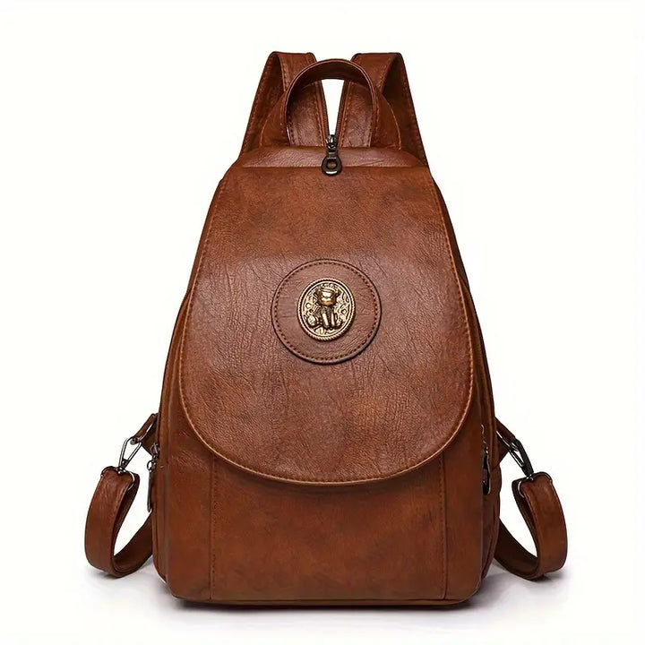 Mira Adjustable Vintage Denim Backpack