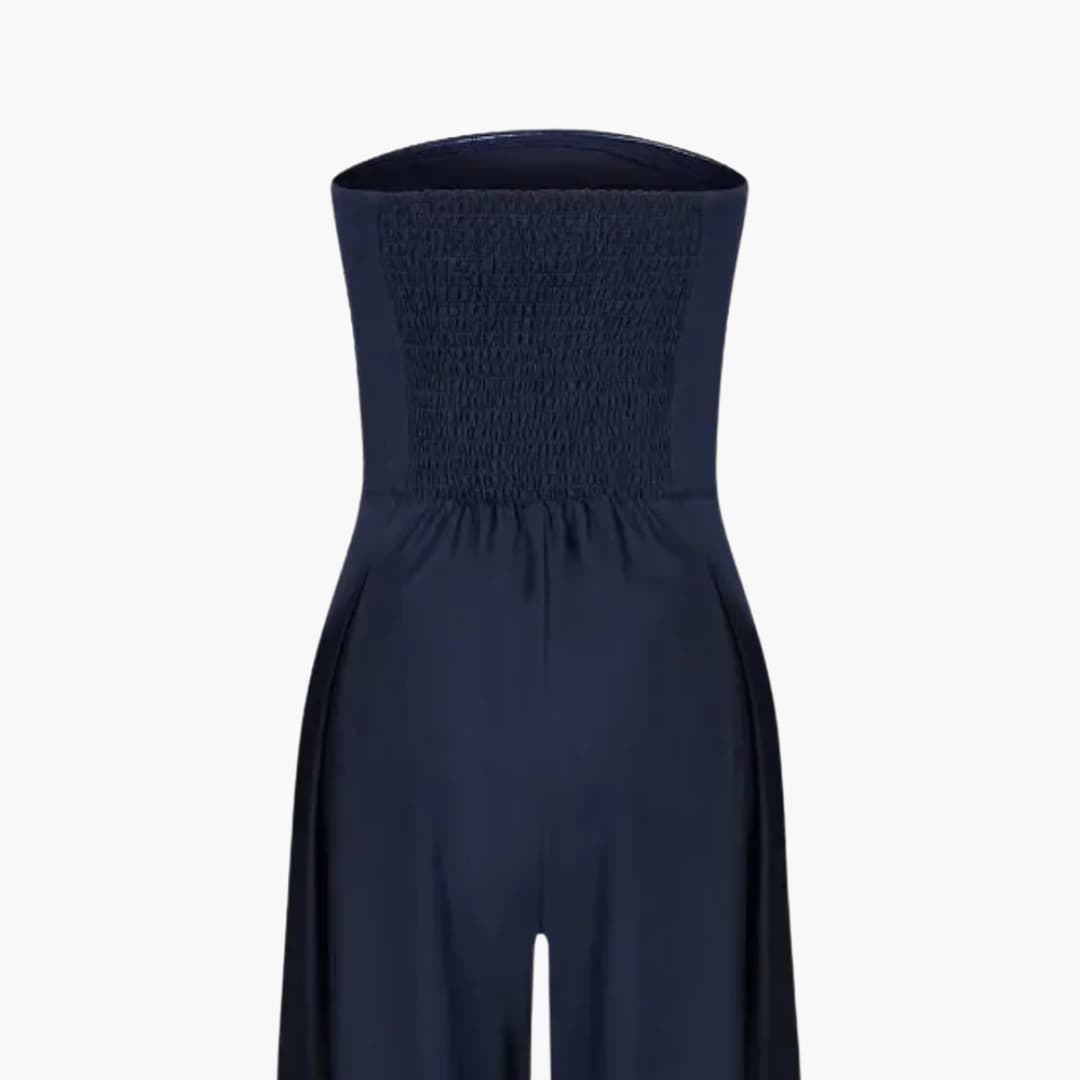 Abigail - Backless Loose Leg Jumpsuit
