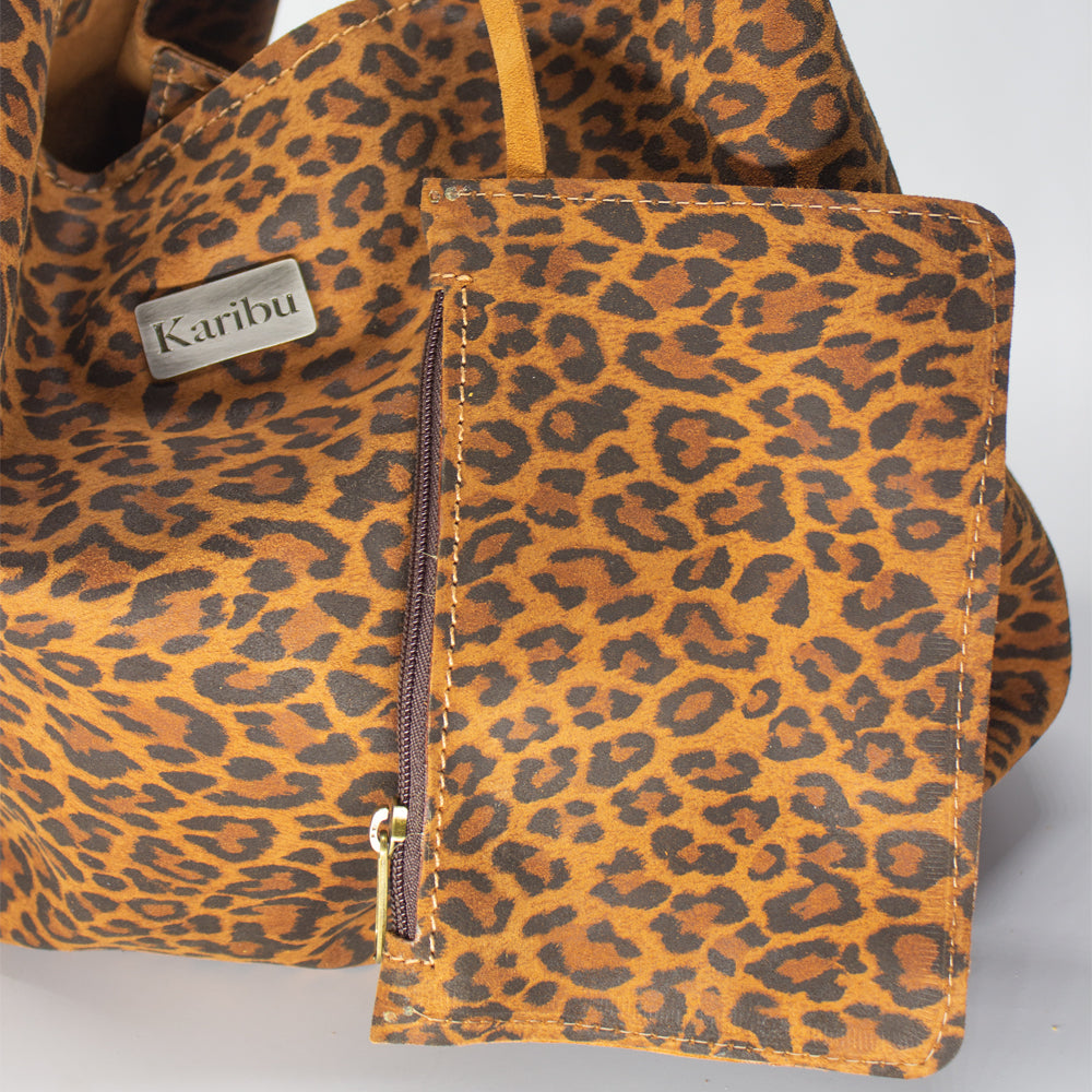 Dominique Animal Print Wallet