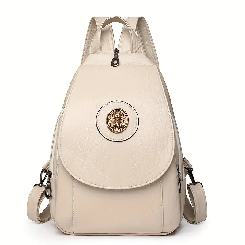 Mira Adjustable Vintage Denim Backpack