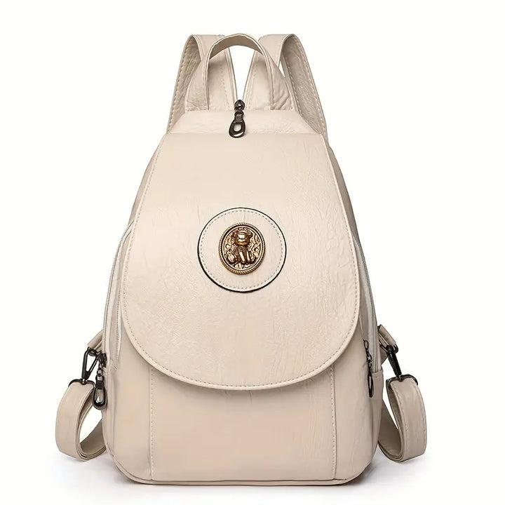 Mira Adjustable Vintage Denim Backpack