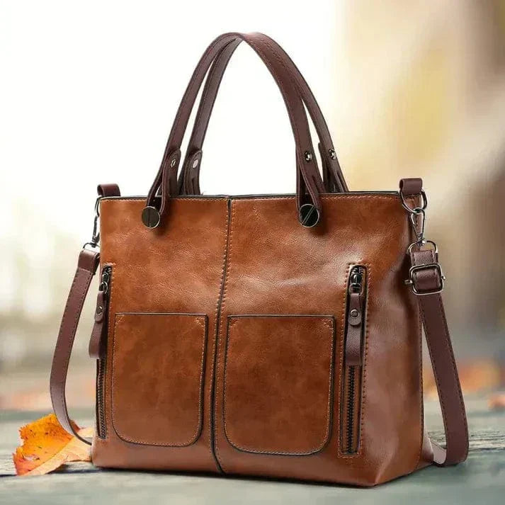 Stylish Vintage Leather Shoulder Bag