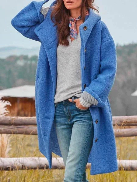 Audrey - Cozy Button-Up Outdoor Jacket (Copy)