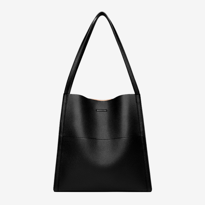 Mariah | Vegan Leather Plain Shoulder Bag