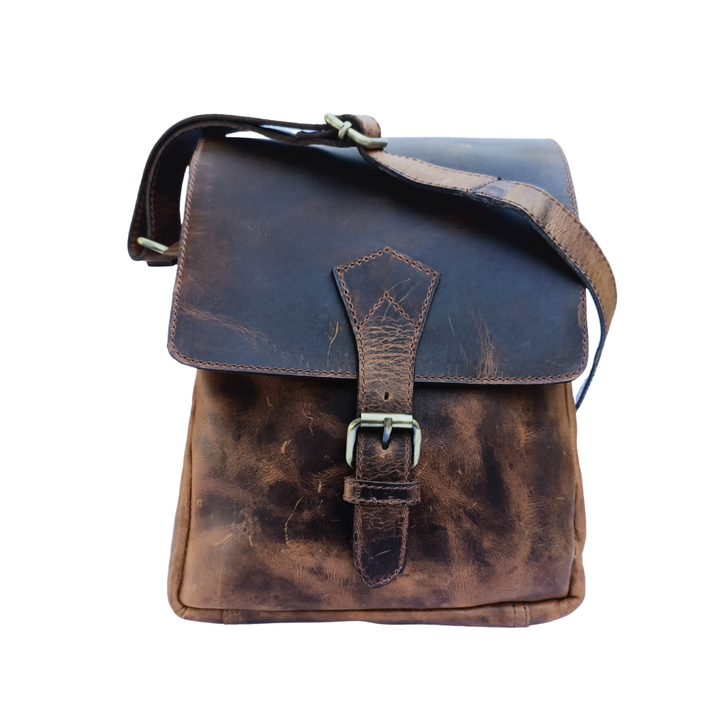 Hunter Women's Bag Made of Brown Leather