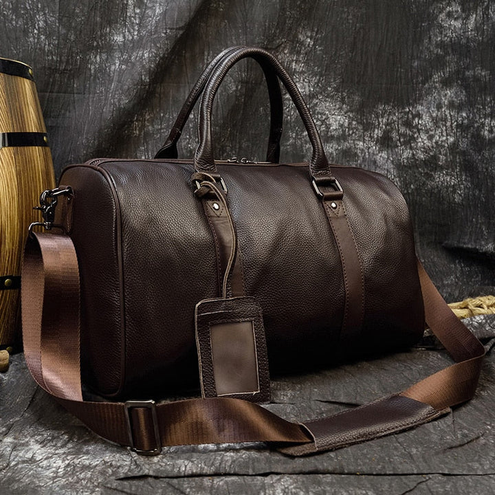 Luxurious Soft Genuine Leather Travel Bag