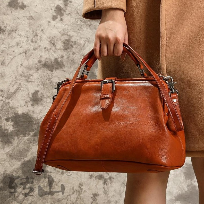Authentic Leather Shoulder Bag for Women