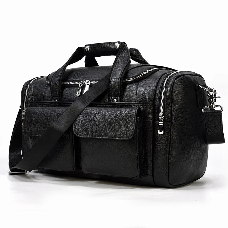RONAN VALE™ GENUINE LEATHER DUFFLE BAG