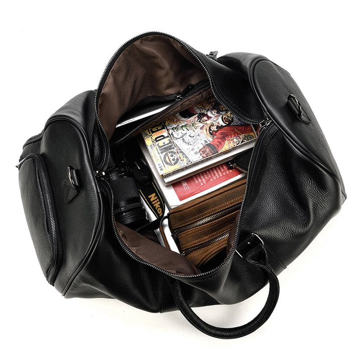 Luxurious Soft Genuine Leather Travel Bag