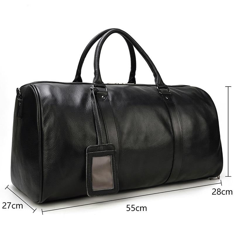Luxurious Soft Genuine Leather Travel Bag