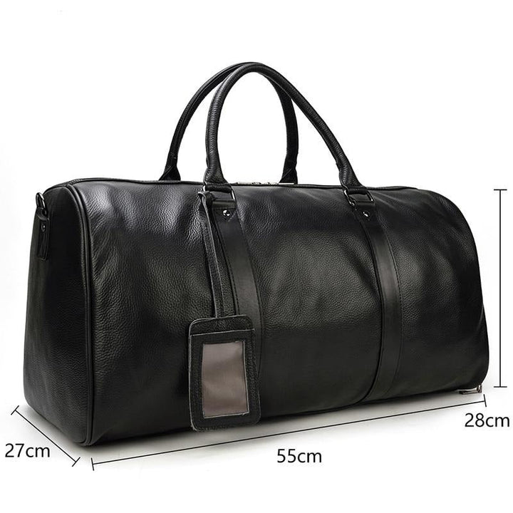 Luxurious Soft Genuine Leather Travel Bag