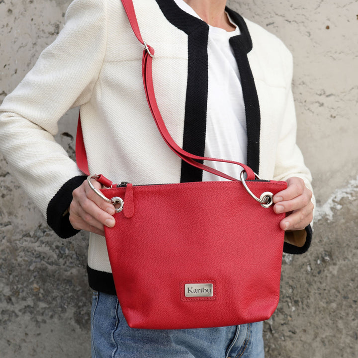 Josefa Red Handbag
