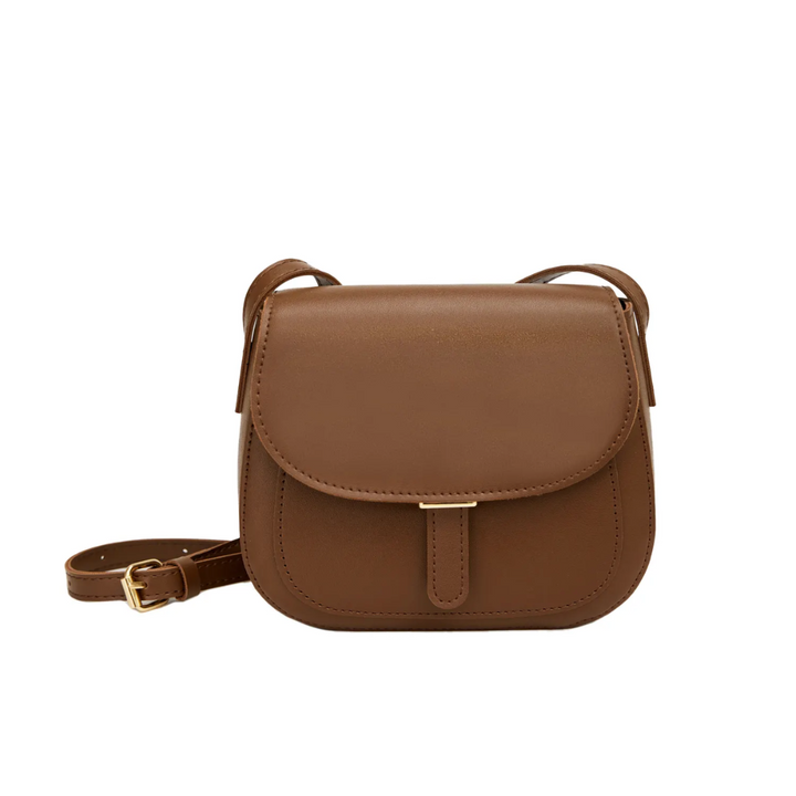 Amelia Vintage Saddle Crossbody Bag