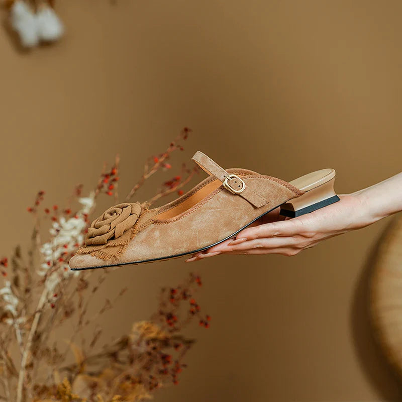 Rosabelle Leather Flats