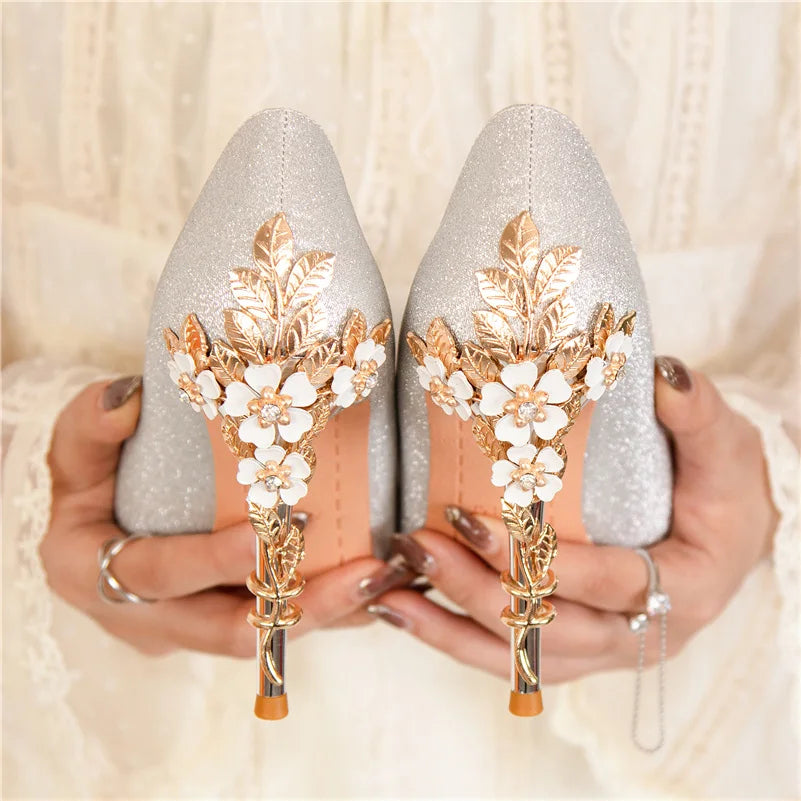 Fleur Regalia Heels