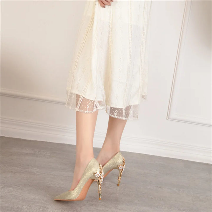 Fleur Regalia Heels