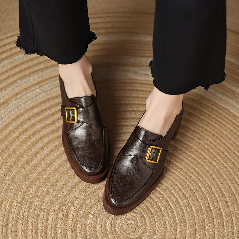 Bellamy Buckle Heels