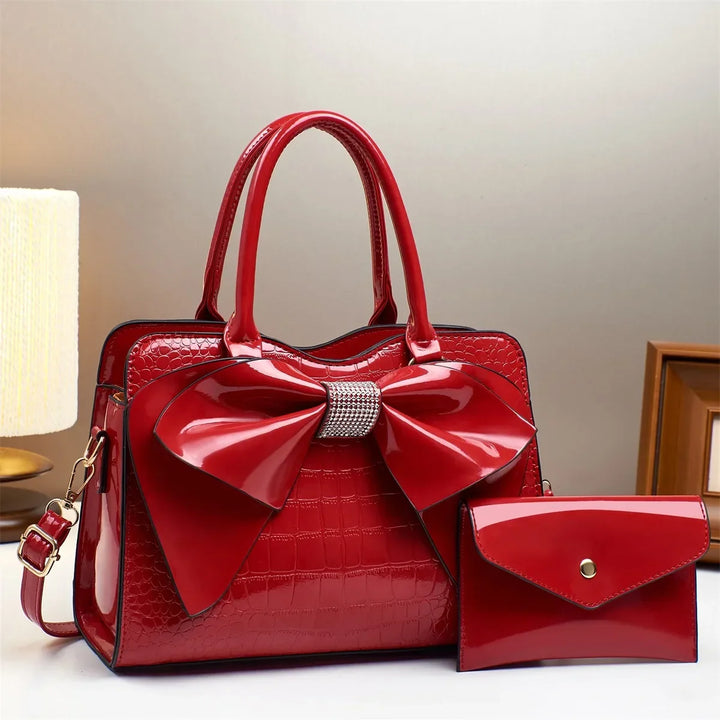 BELLA BOW HANDBAG SET