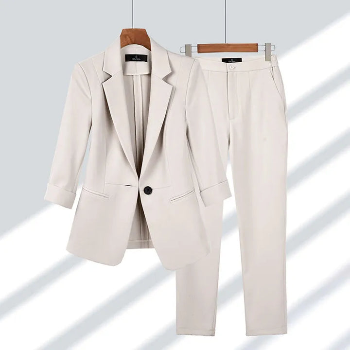 Cherry | Matching Blazer and Trousers Set