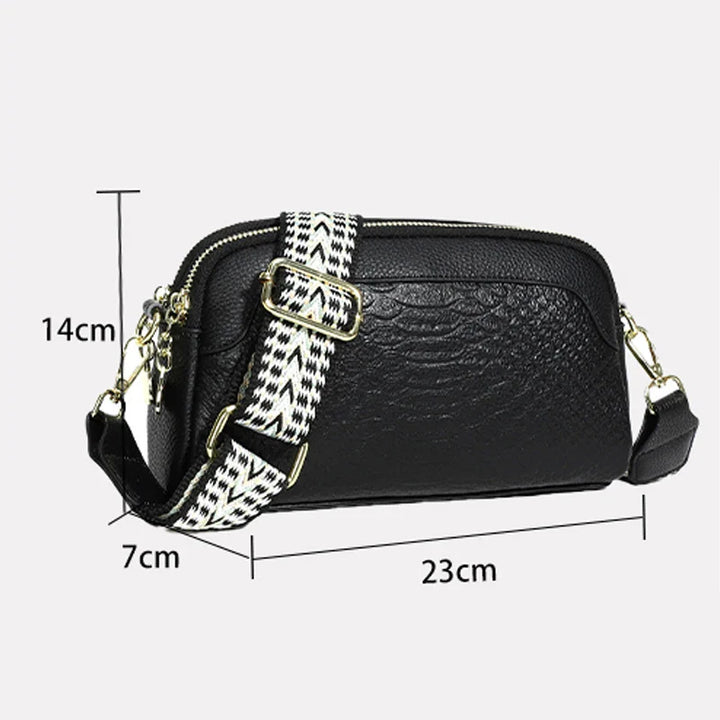 Amara | Refined Leather Shoulder Bag