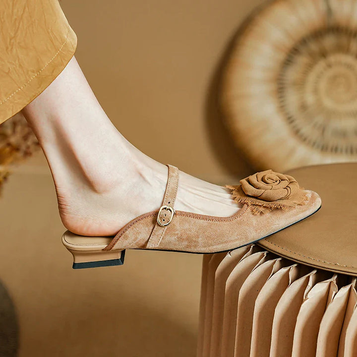 Rosabelle Leather Flats