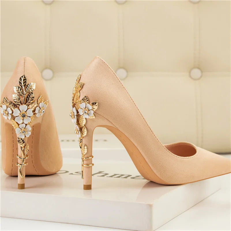 Fleur Regalia Heels