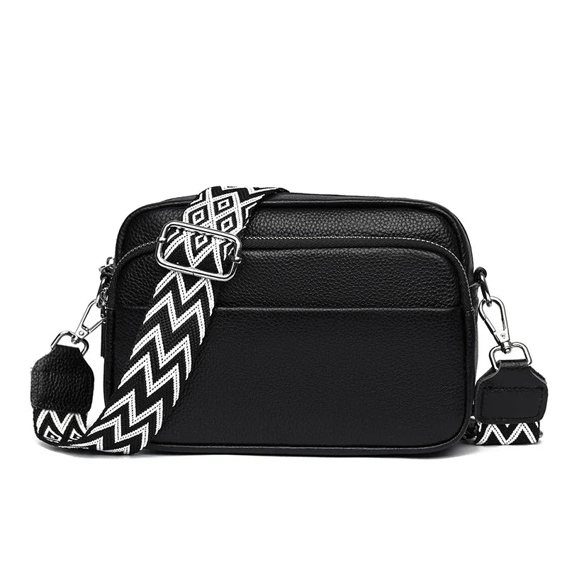 Talia | Refined Leather Shoulder Bag