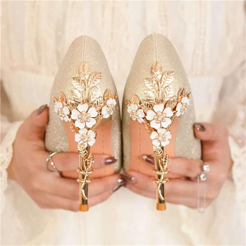Fleur Regalia Heels