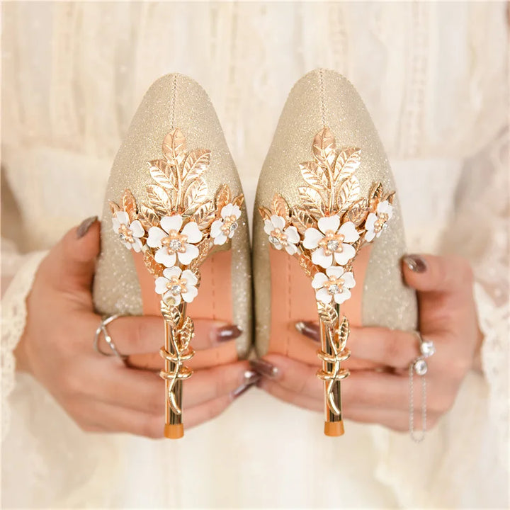 Fleur Regalia Heels