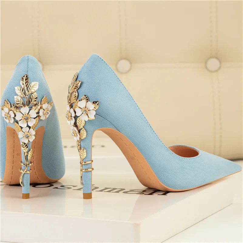 Fleur Regalia Heels