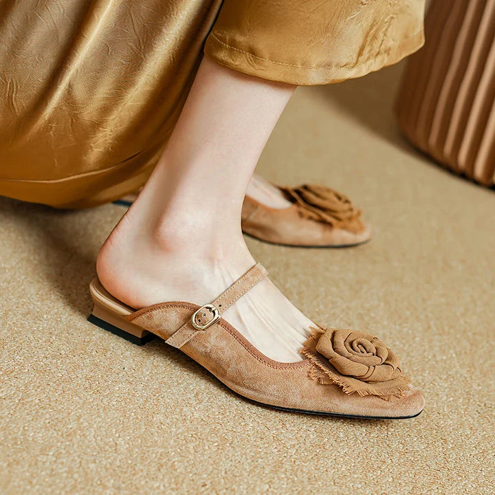 Rosabelle Leather Flats